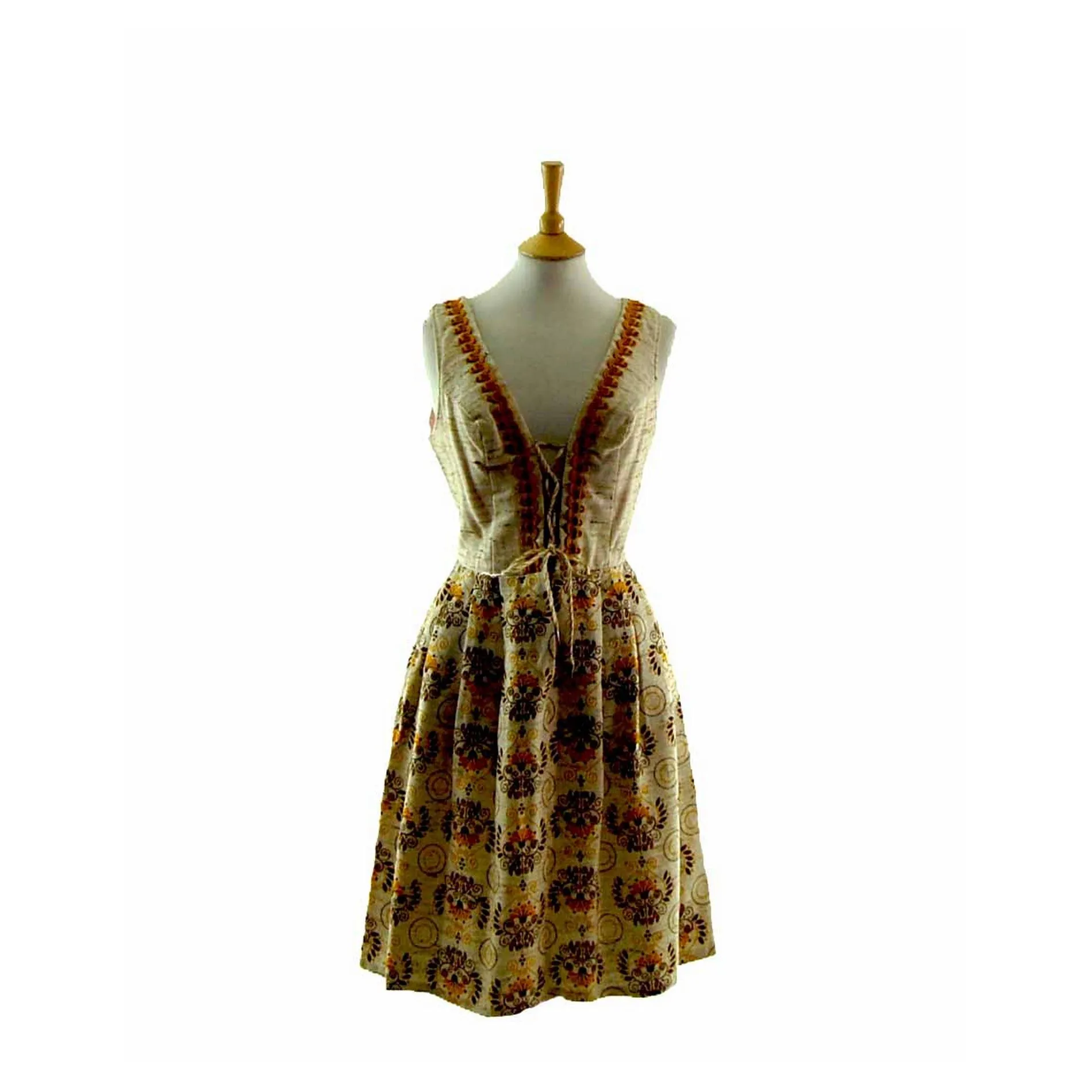 70s vintage Dirndl Dress - 8