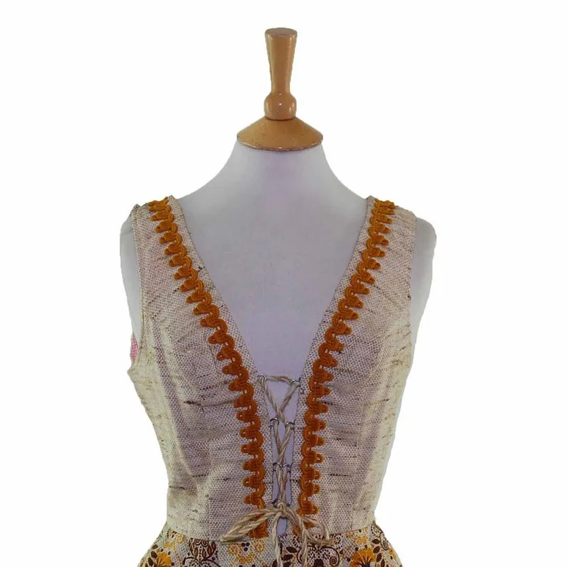 70s vintage Dirndl Dress - 8