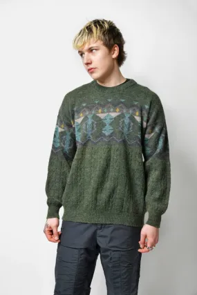 80s vintage sweater mens