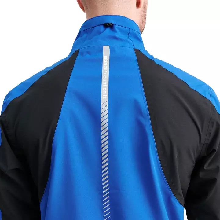 Abacus Men's Links Rain Jacket Special - Dark Cobalt/Black