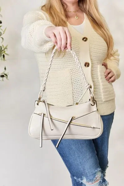 Adeline Braided Strap Shoulder Bag