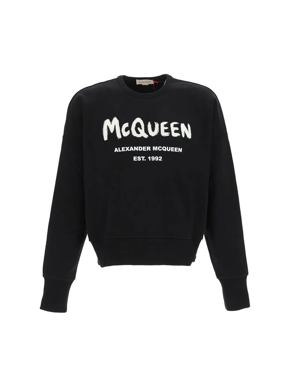 Alexander McQueen Graffiti Oversized Sweatshirt