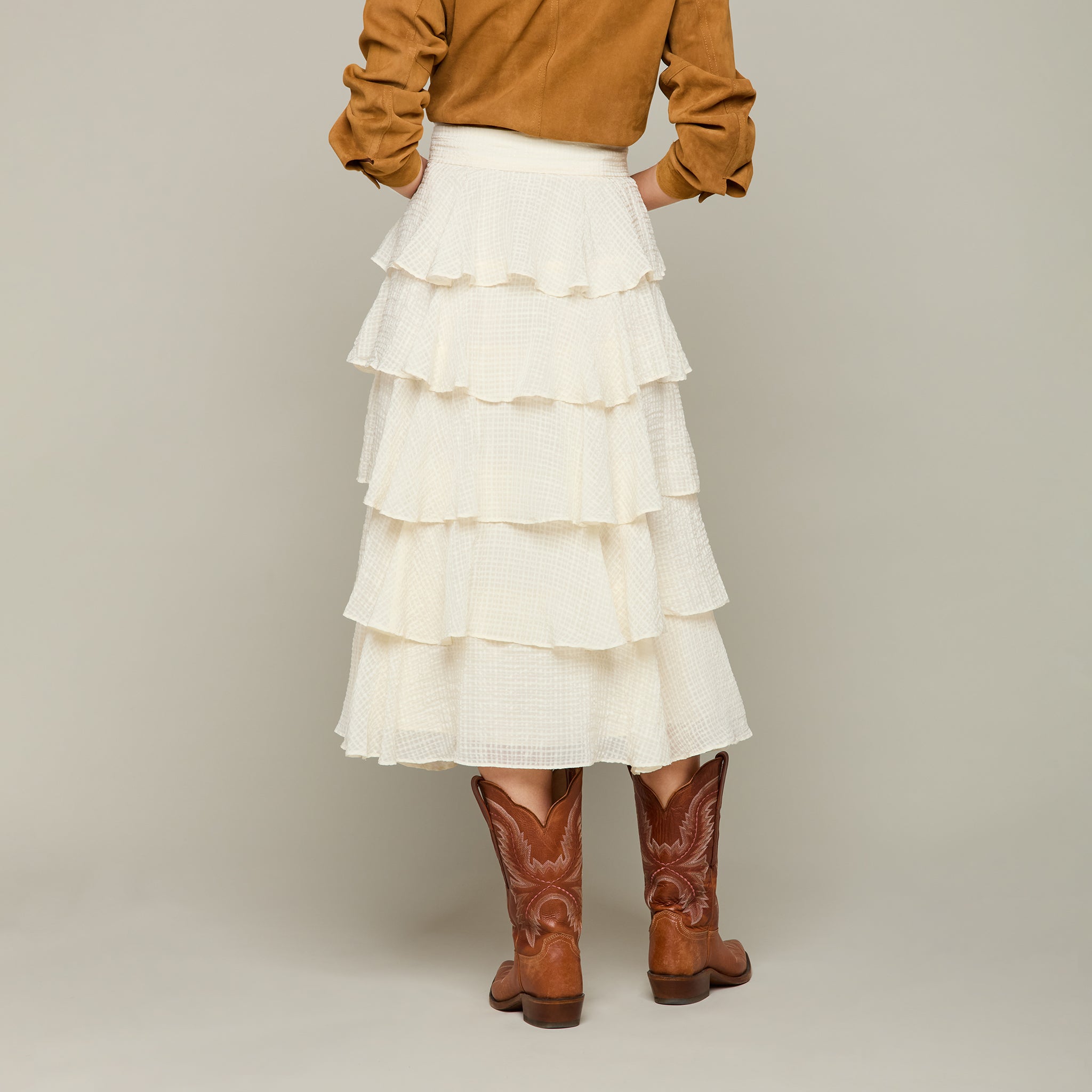 Annona Skirt :: Off White