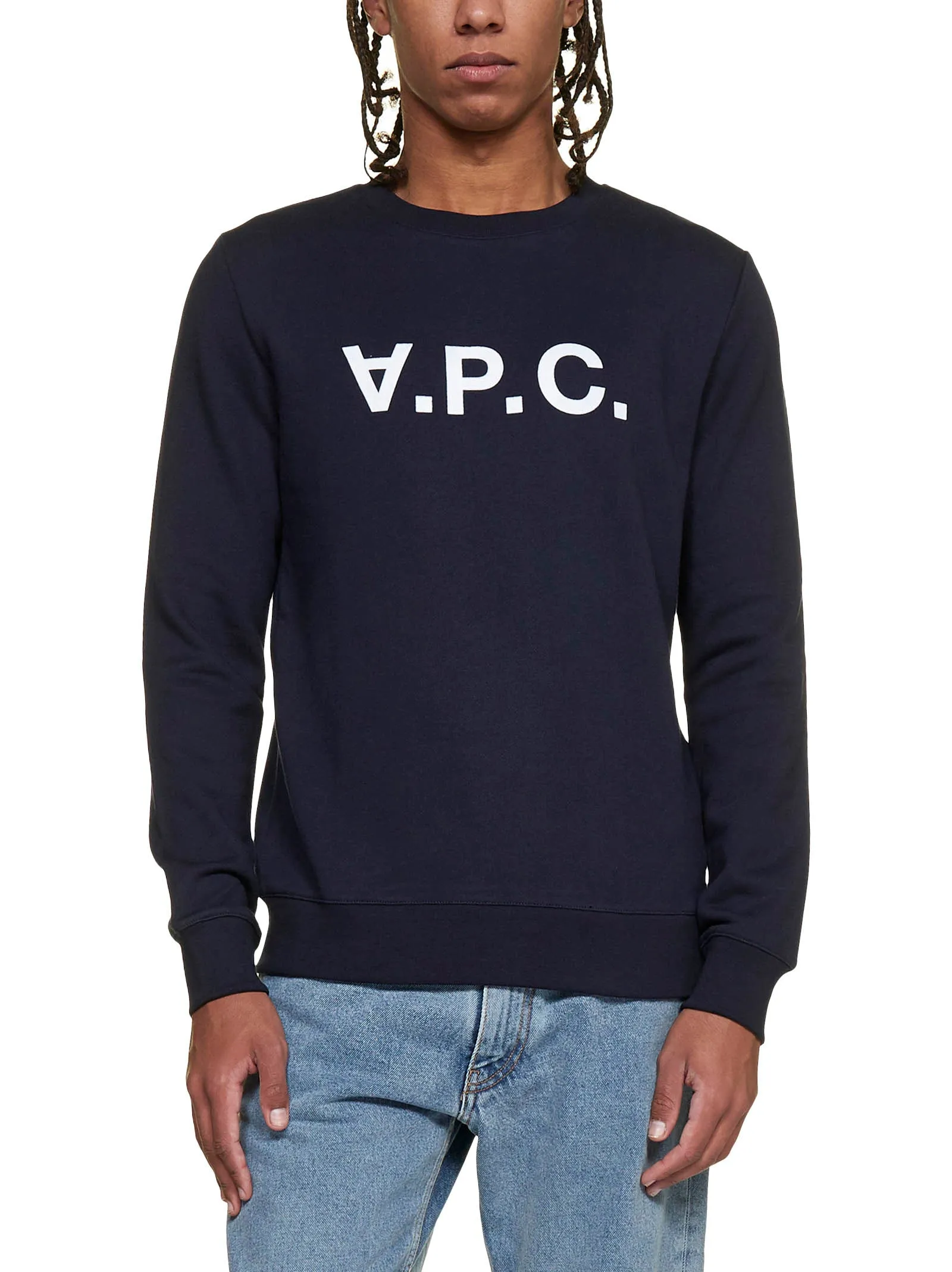 A.P.C. Crewneck Long-Sleeved Sweatshirt