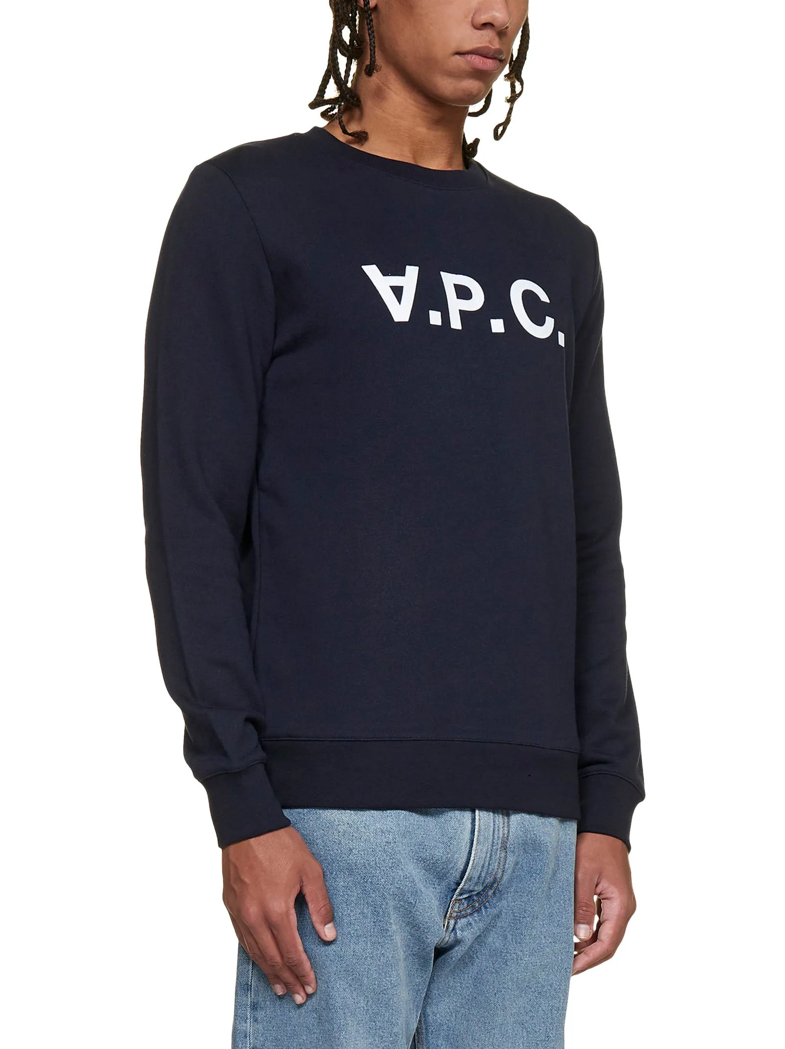 A.P.C. Crewneck Long-Sleeved Sweatshirt