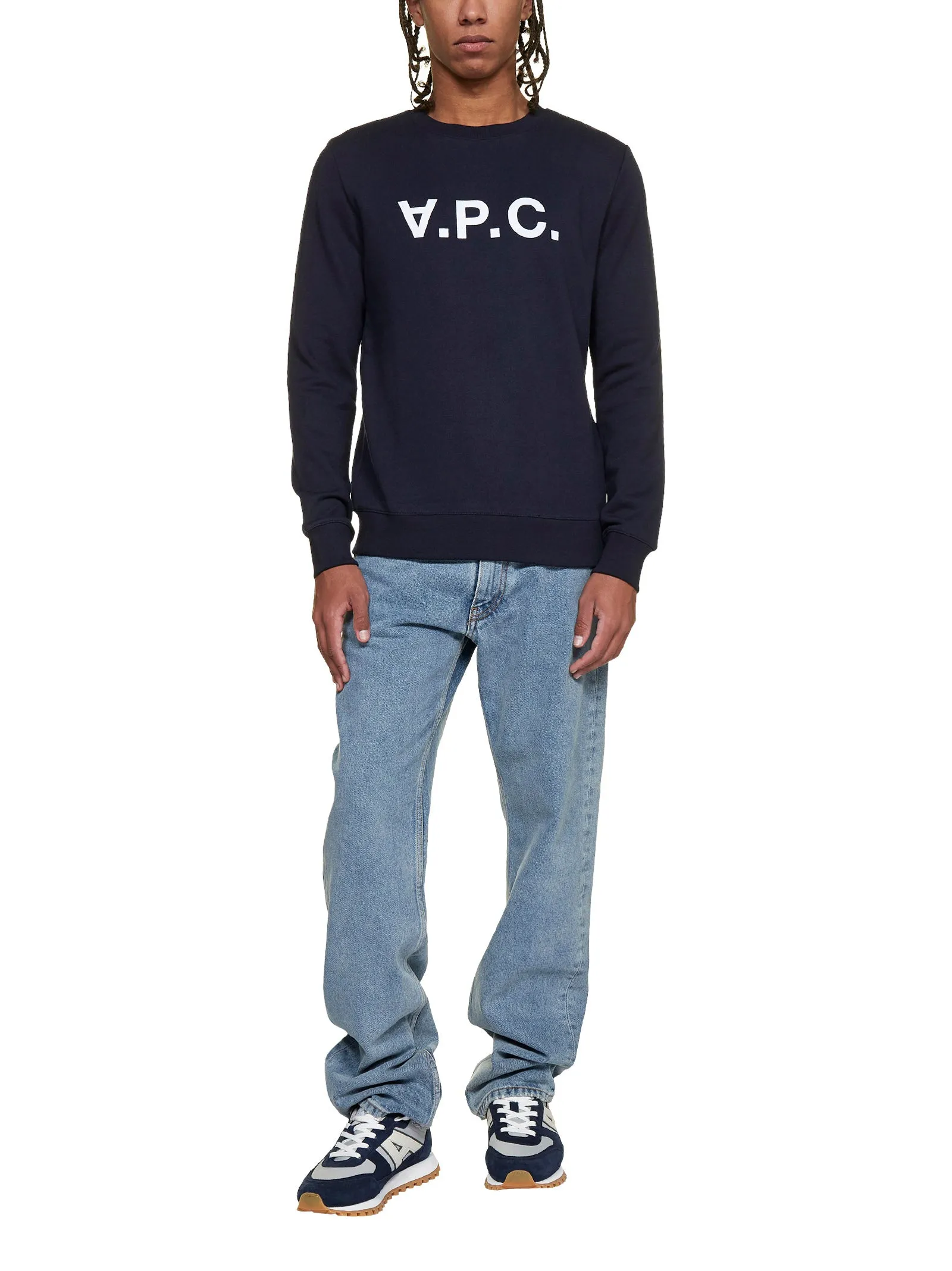 A.P.C. Crewneck Long-Sleeved Sweatshirt