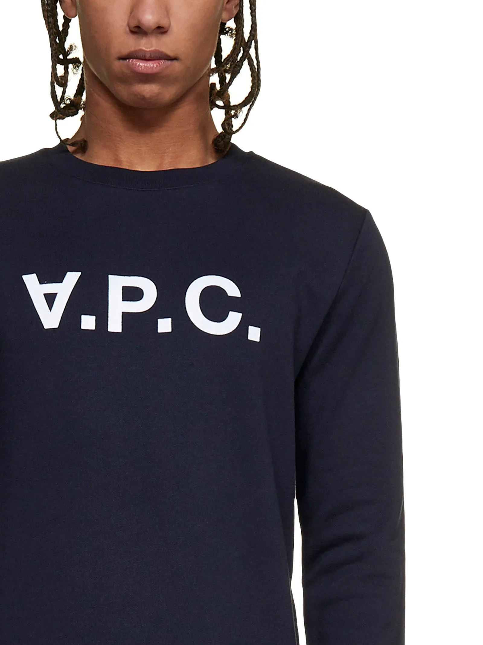 A.P.C. Crewneck Long-Sleeved Sweatshirt