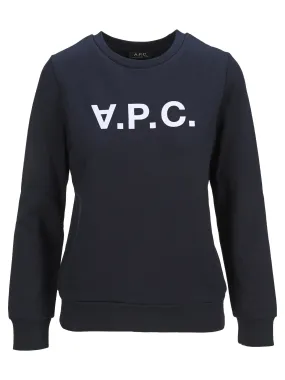 A.P.C. Viva Logo Flocked Sweatshirt