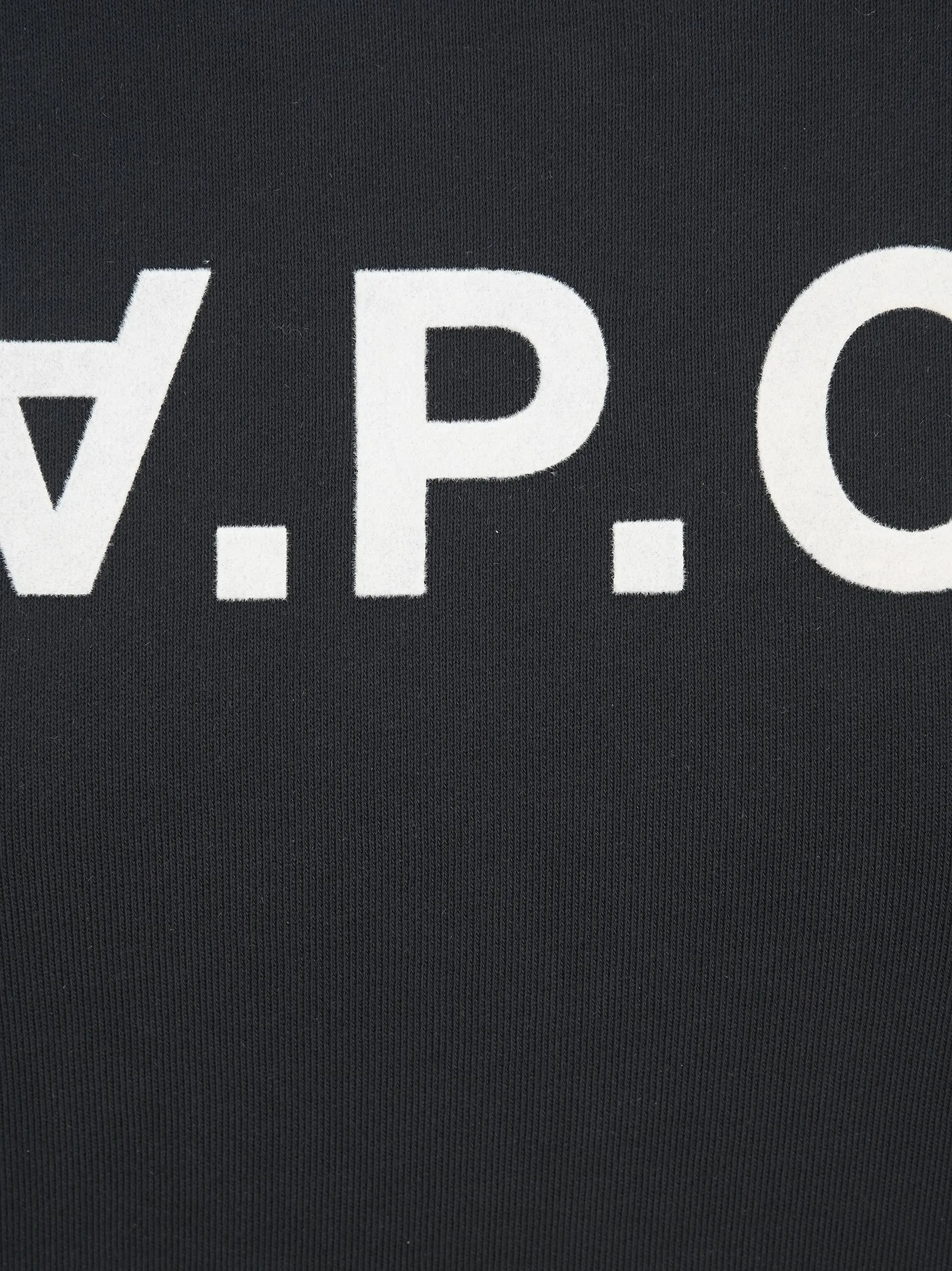 A.P.C. Viva Logo Flocked Sweatshirt