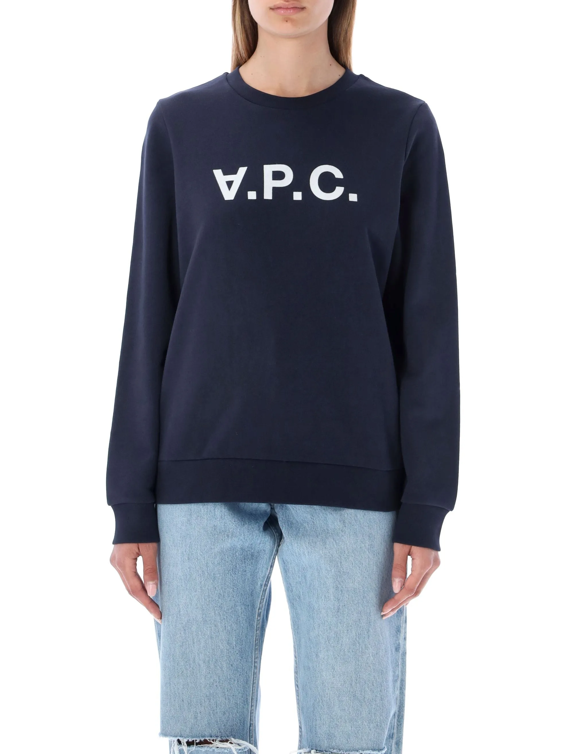 A.P.C. Viva Logo Flocked Sweatshirt