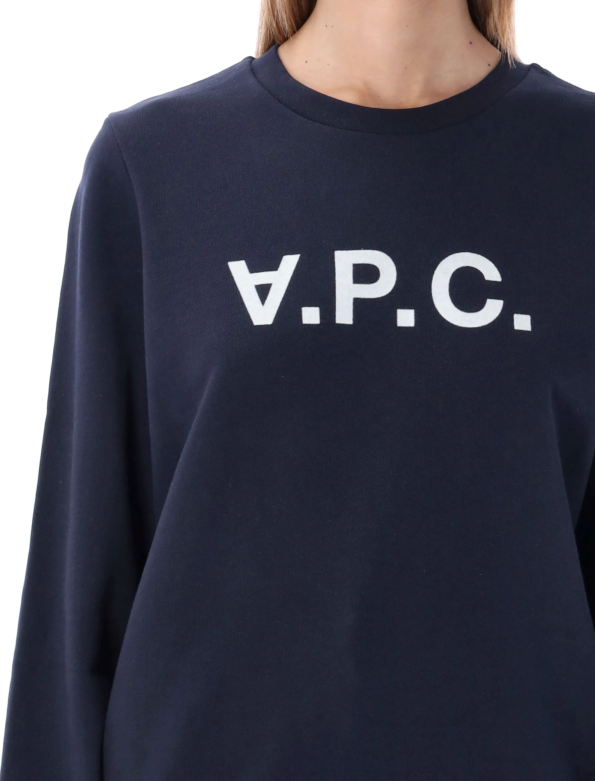 A.P.C. Viva Logo Flocked Sweatshirt