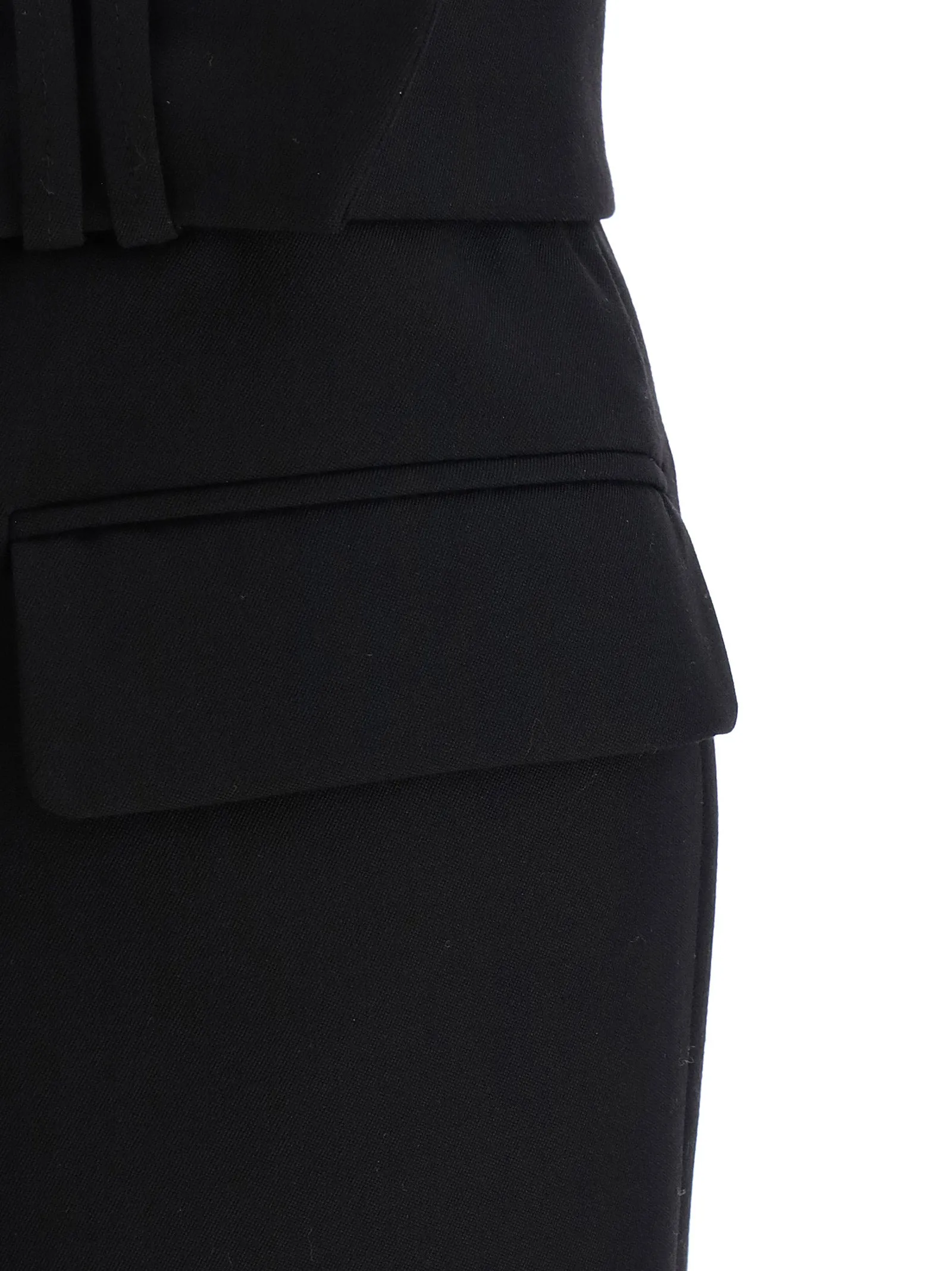 Balmain B Buckle Mini Skirt