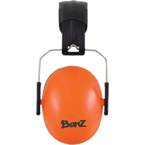 Banz Banz Earmuffs Big Kids, Tangerine