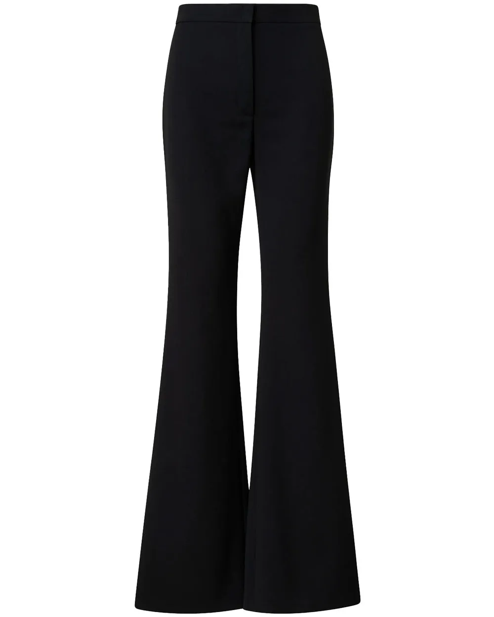 Black Wool Courtney Stretch Pant