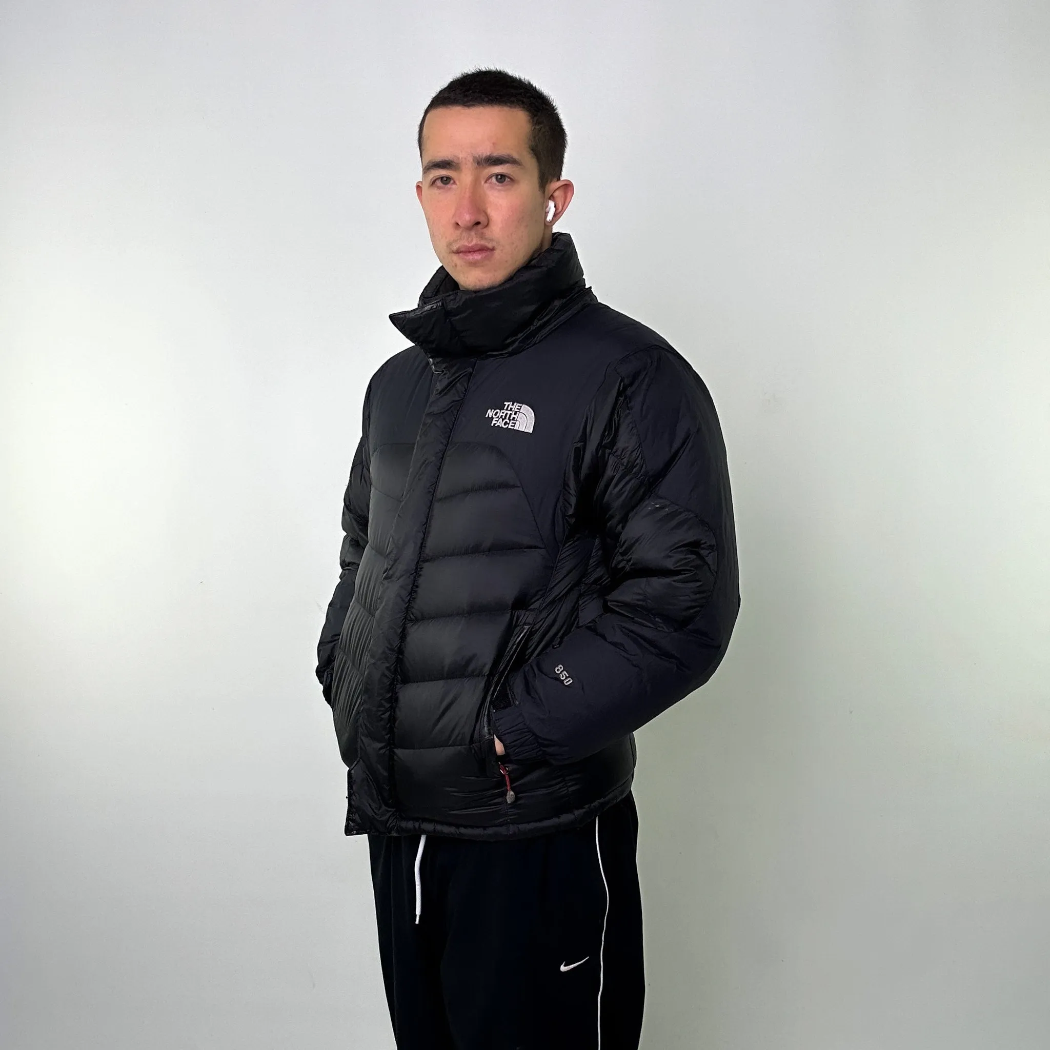 Black y2ks The North Face 850 Summit Series Puffer Jacket Coat (M)