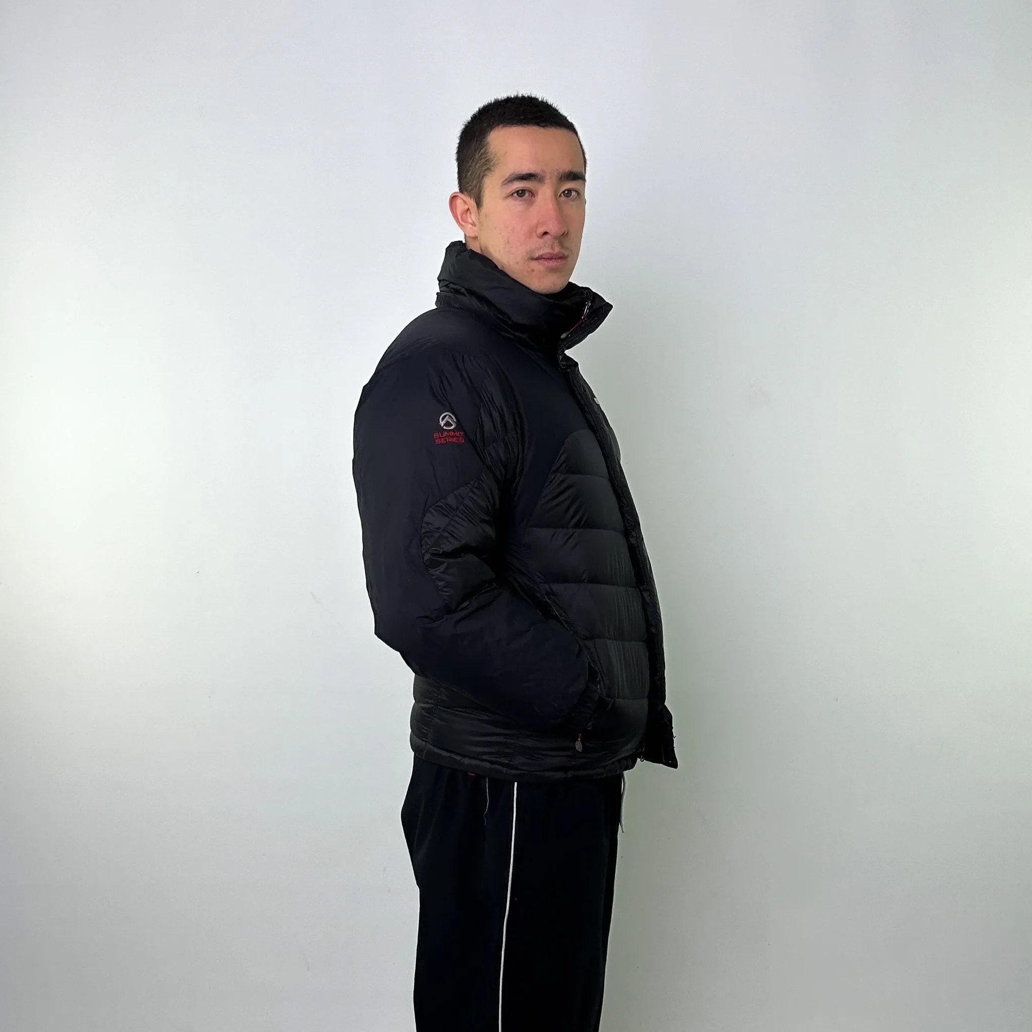 Black y2ks The North Face 850 Summit Series Puffer Jacket Coat (M)