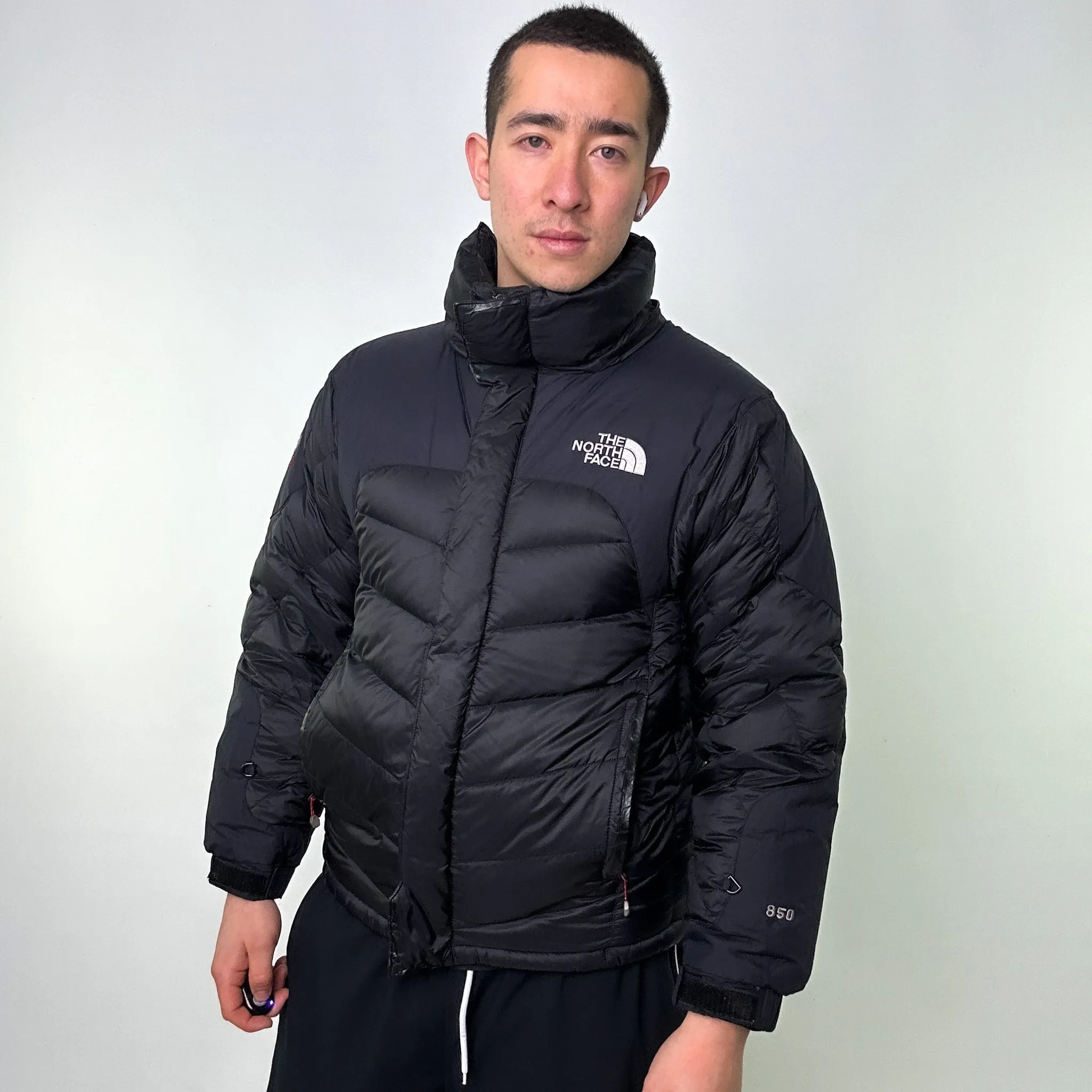 Black y2ks The North Face 850 Summit Series Puffer Jacket Coat (M)