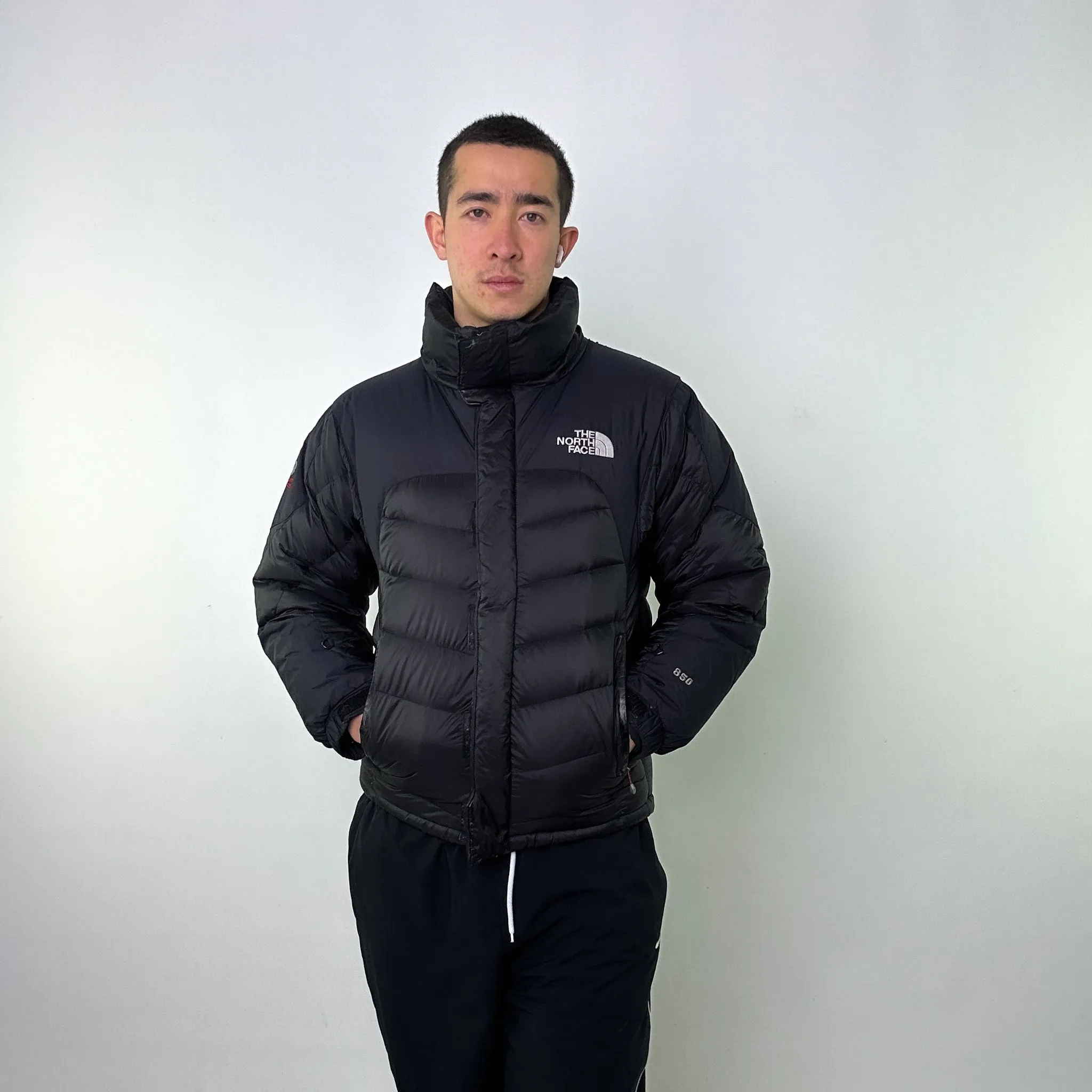 Black y2ks The North Face 850 Summit Series Puffer Jacket Coat (M)