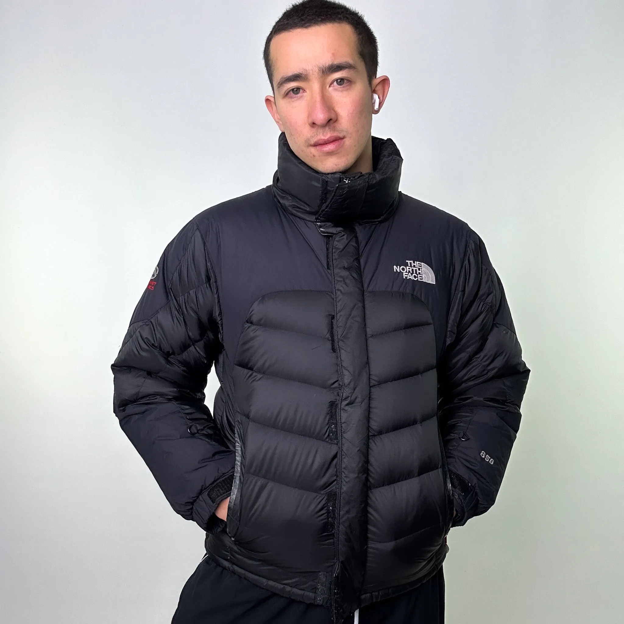 Black y2ks The North Face 850 Summit Series Puffer Jacket Coat (M)