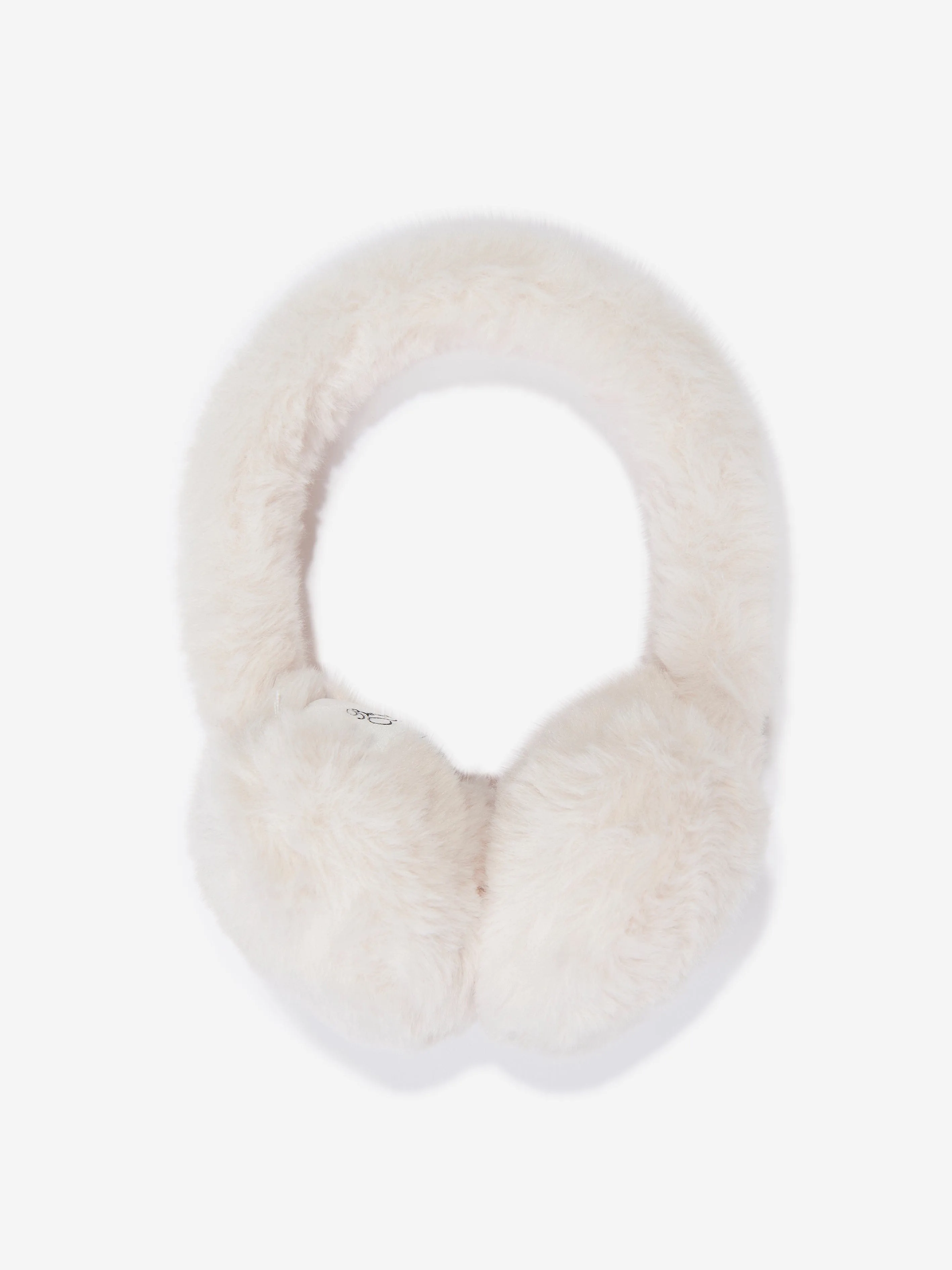 Bonpoint Girls Doline Faux Fur Ear Muffs in Ivory