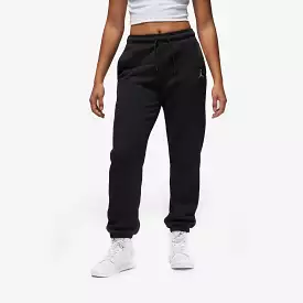 Brooklyn Fleece Joggers Womens Pants (Black/White)