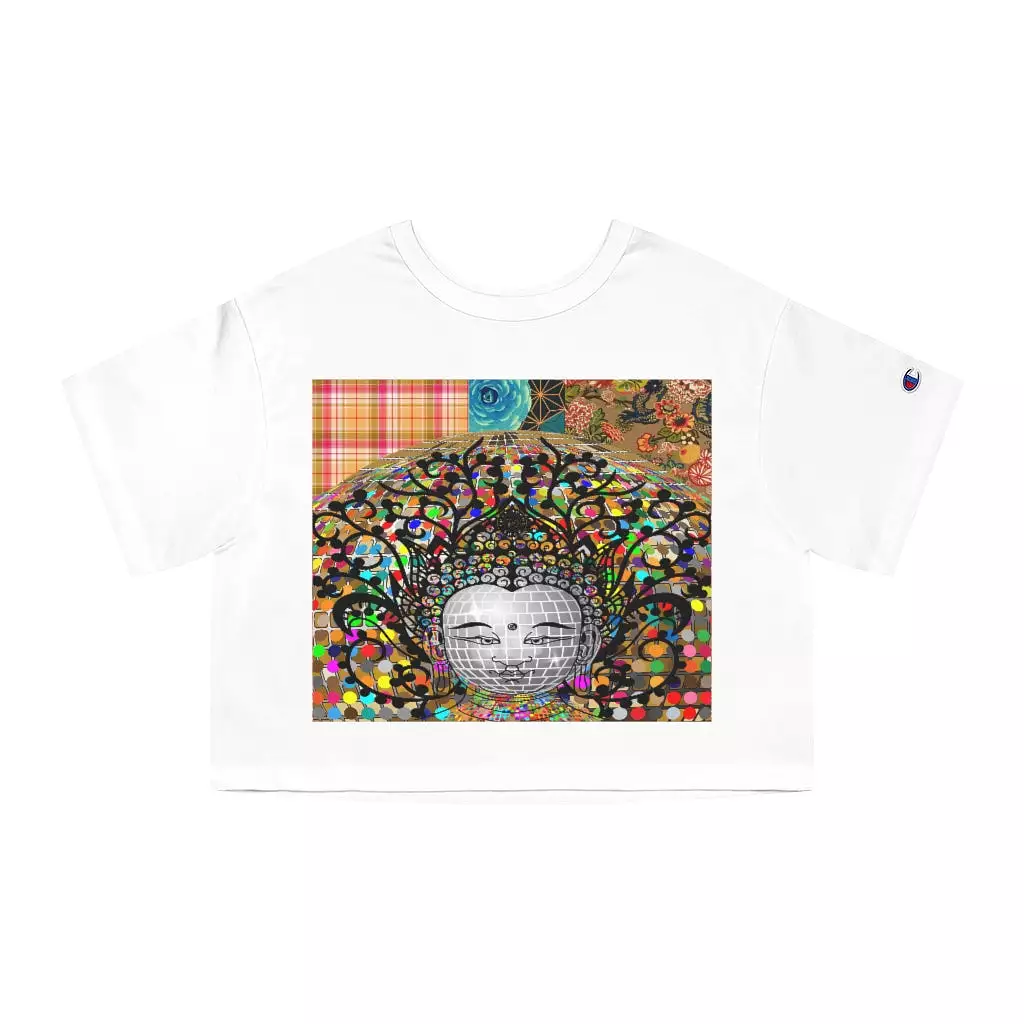 Buddha's Temple Cropped T-Shirt