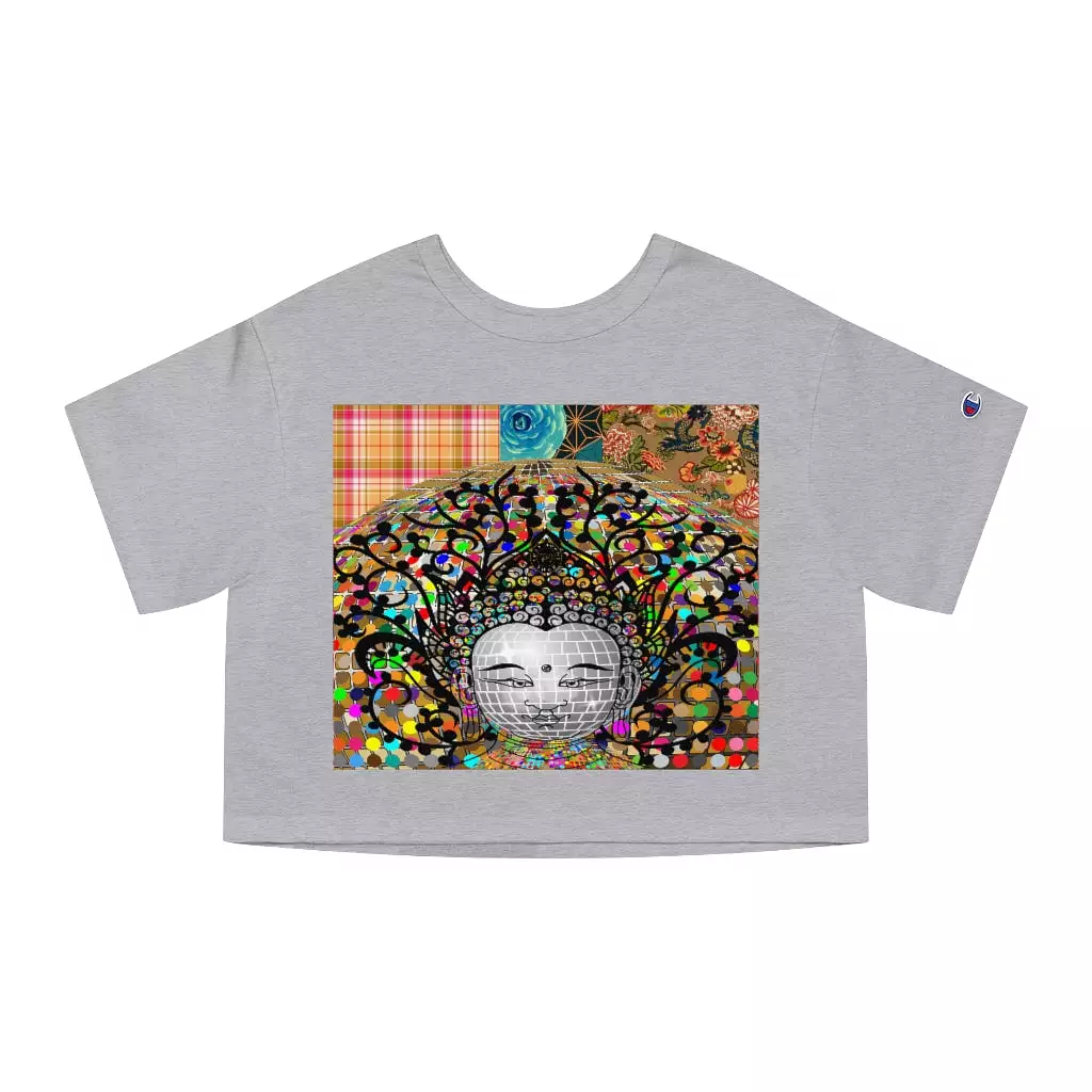 Buddha's Temple Cropped T-Shirt