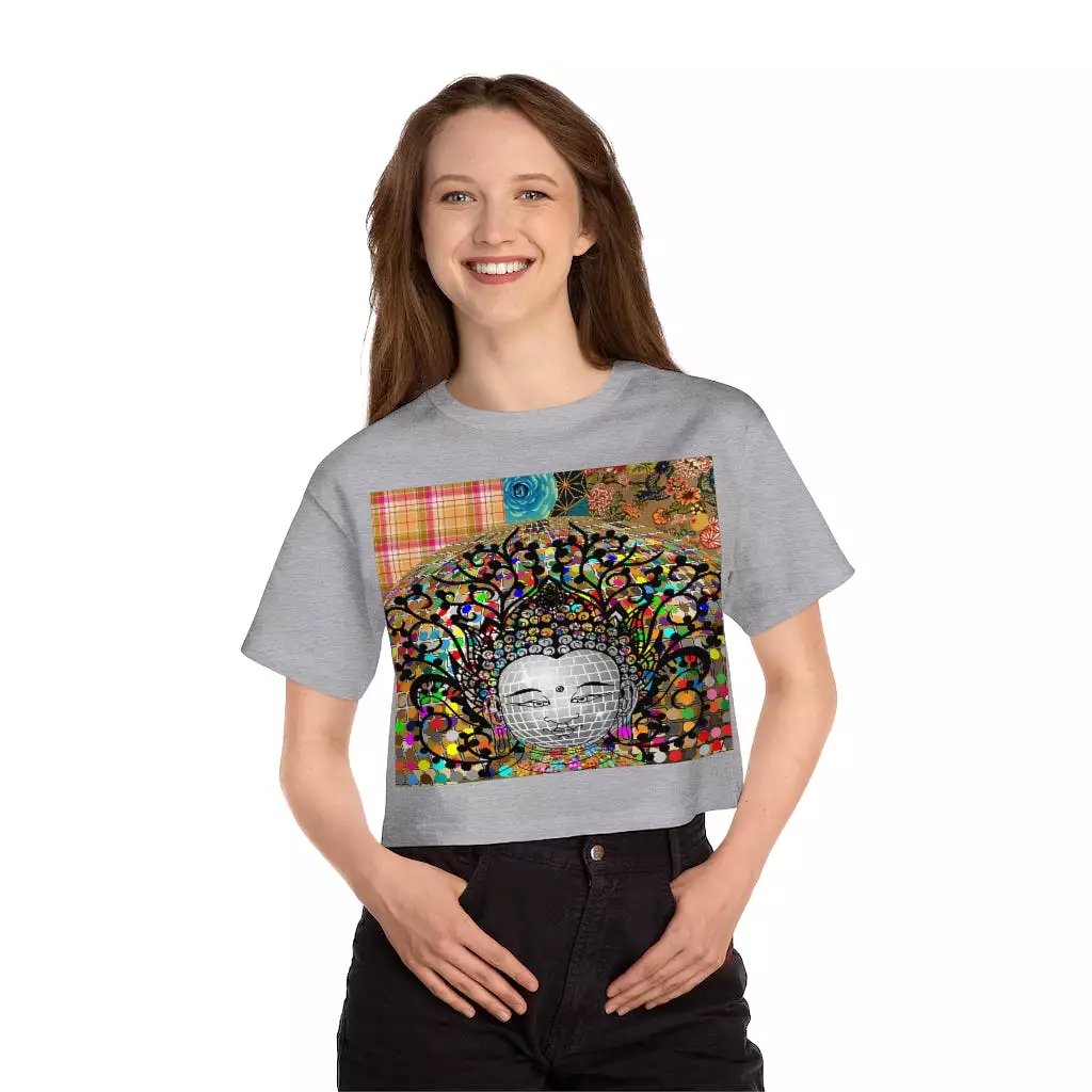 Buddha's Temple Cropped T-Shirt