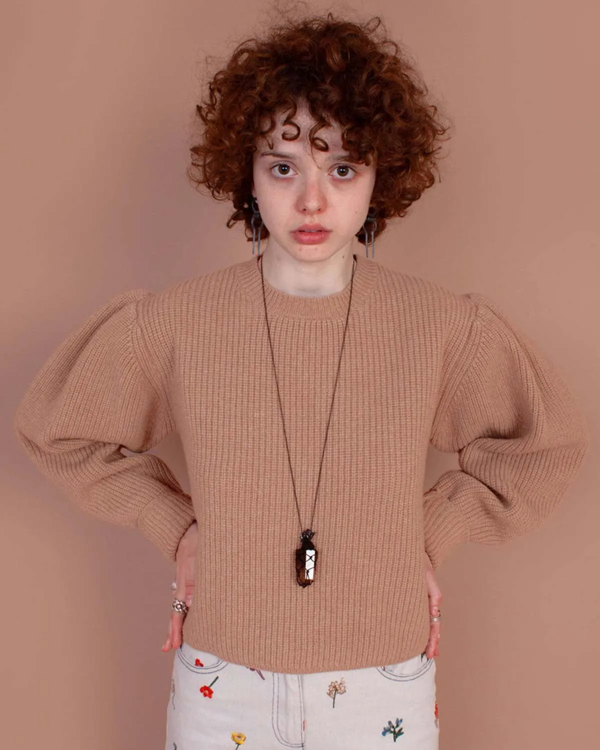 Calliandra sweater - camel