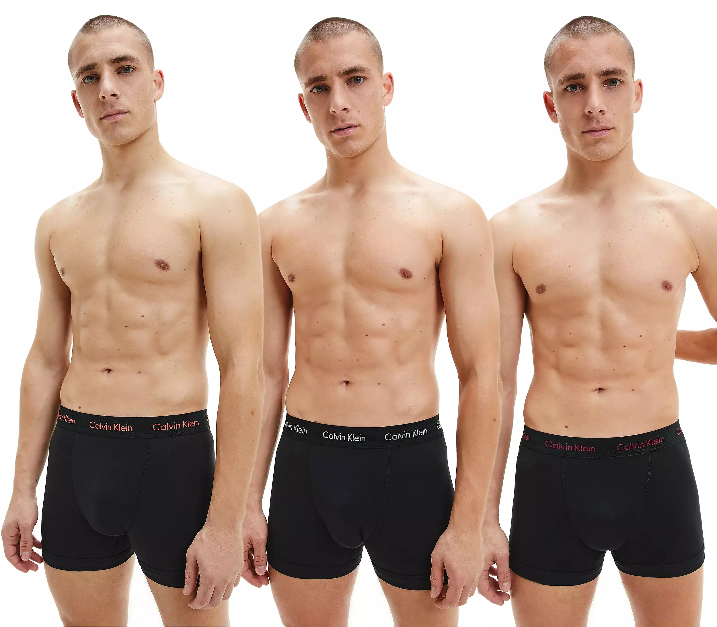 Calvin Klein Men's Cotton Stretch Boxer Shorts (3-Pack)