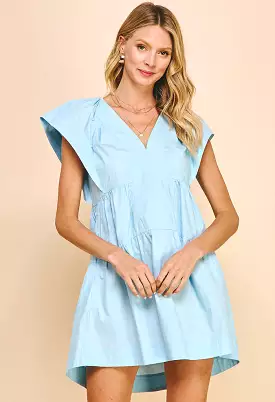 Caroline Dress-Blue