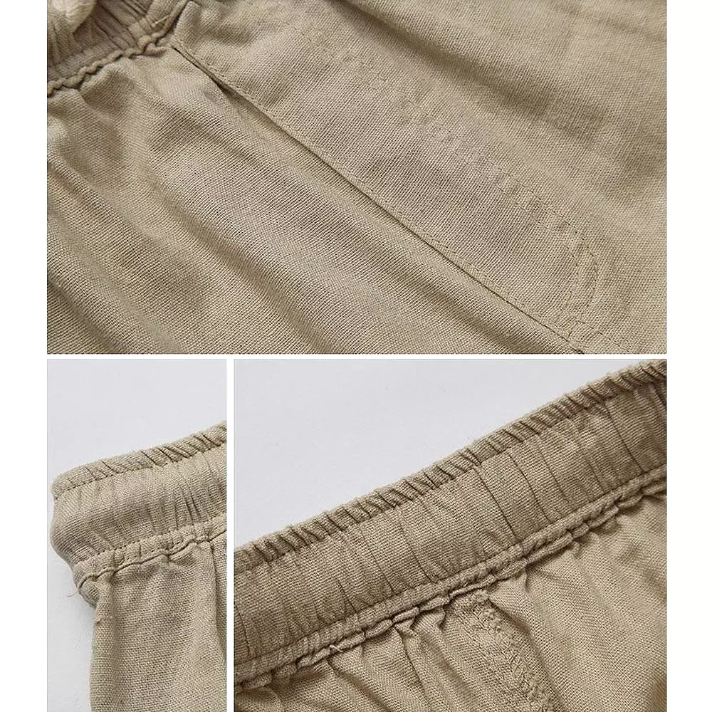 Casual Loose Linen Trousers For Men