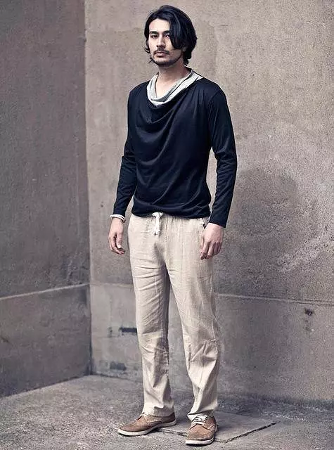 Casual Loose Linen Trousers For Men