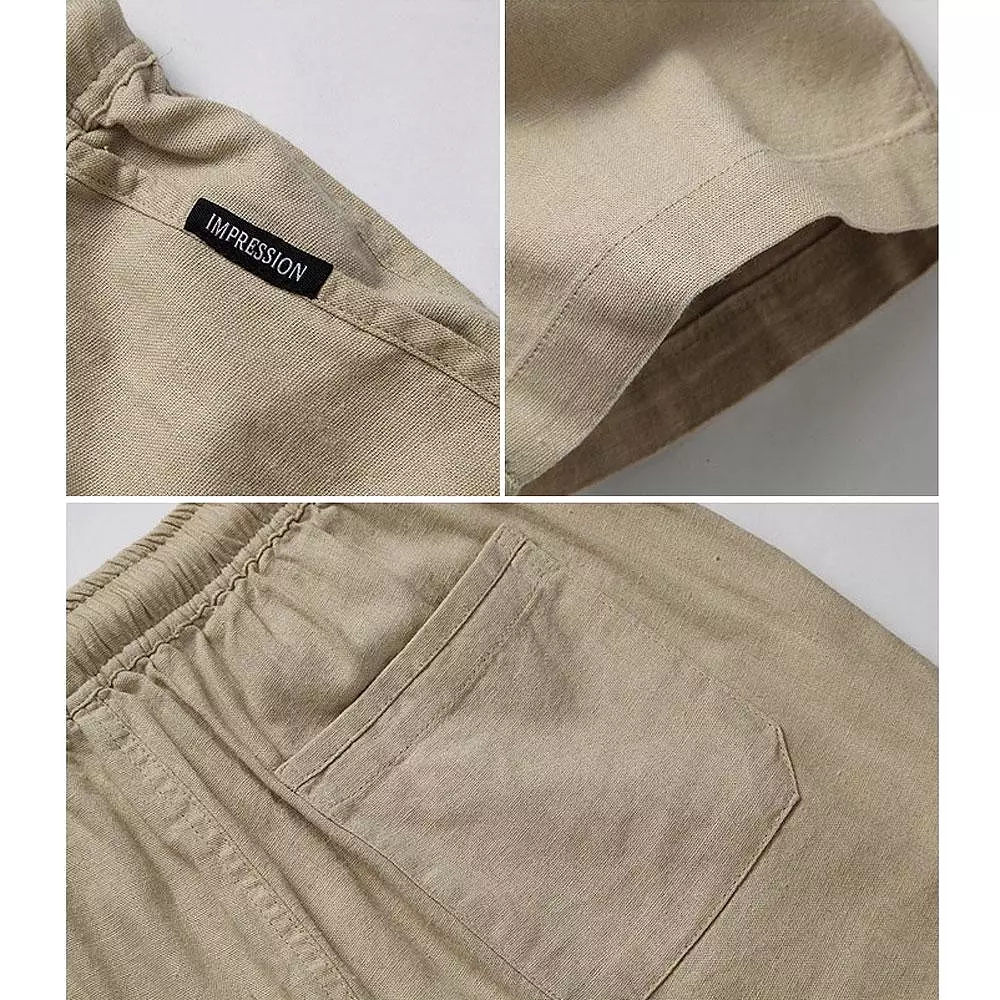 Casual Loose Linen Trousers For Men