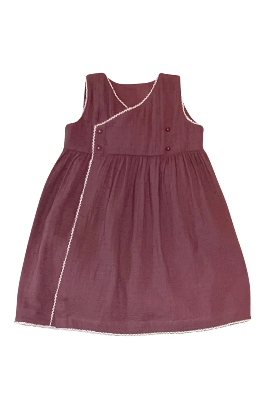 Cece Dress in Vintage Wine