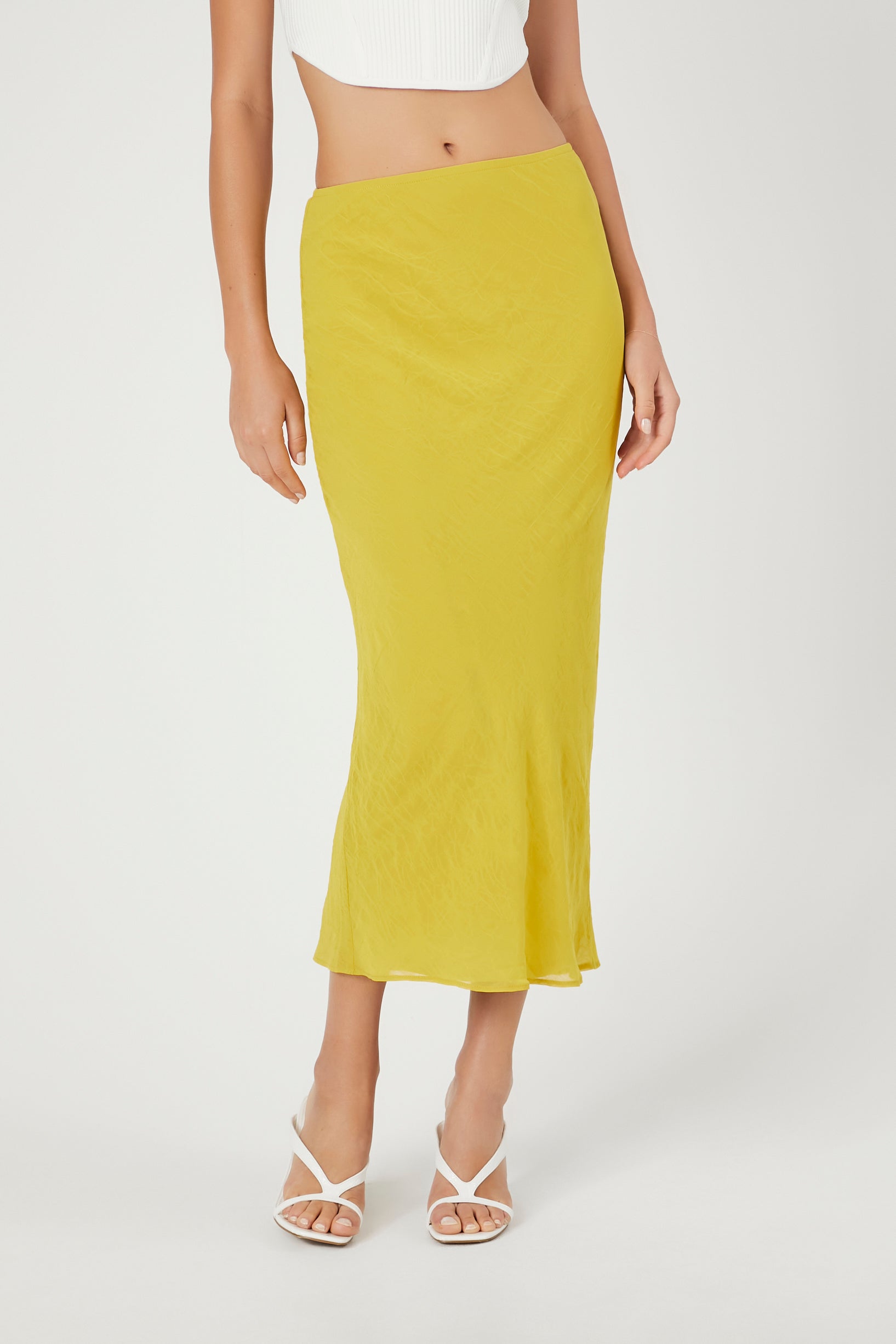 Chiffon Midi Skirt