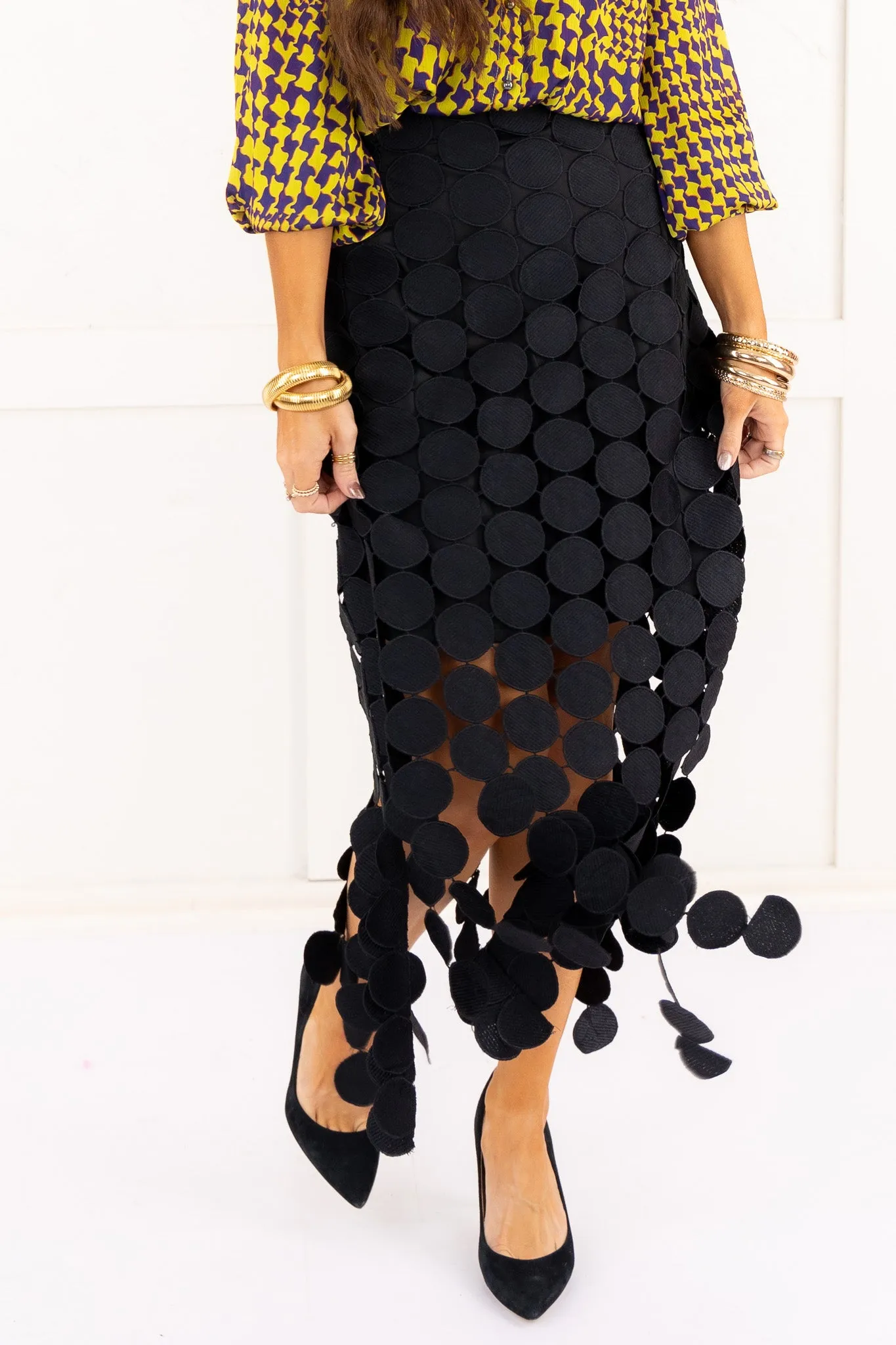 Circle The Dot Skirt - FINAL SALE