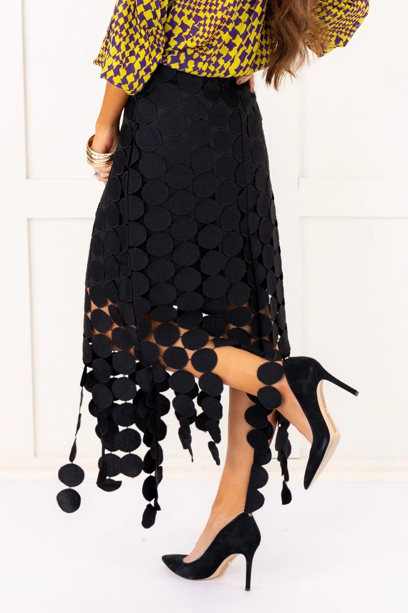 Circle The Dot Skirt - FINAL SALE