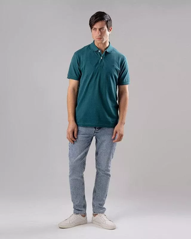 CLASSIC FIT PIQUE POLO SHIRT - GINZARY