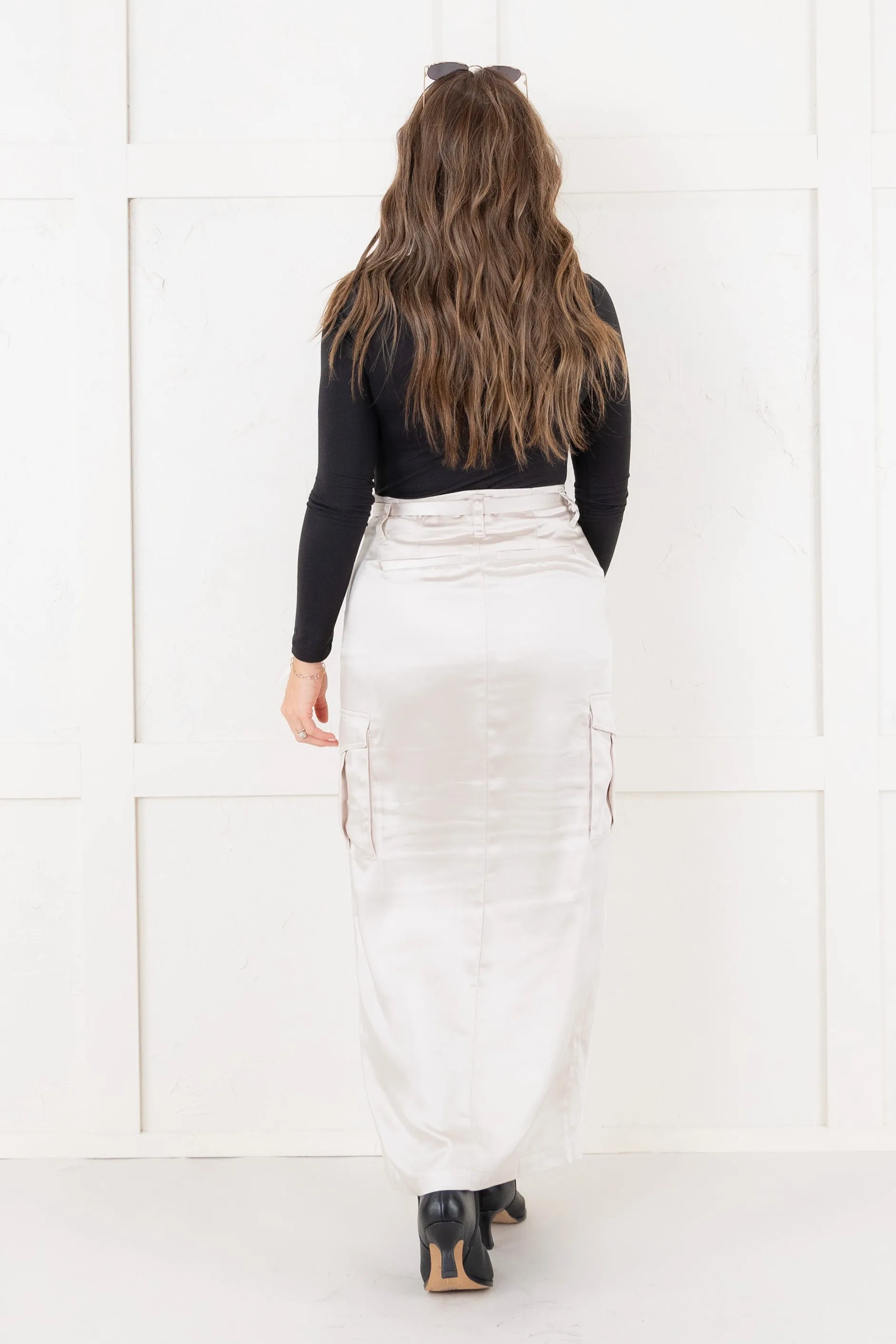 Classy Cargo Skirt - FINAL SALE