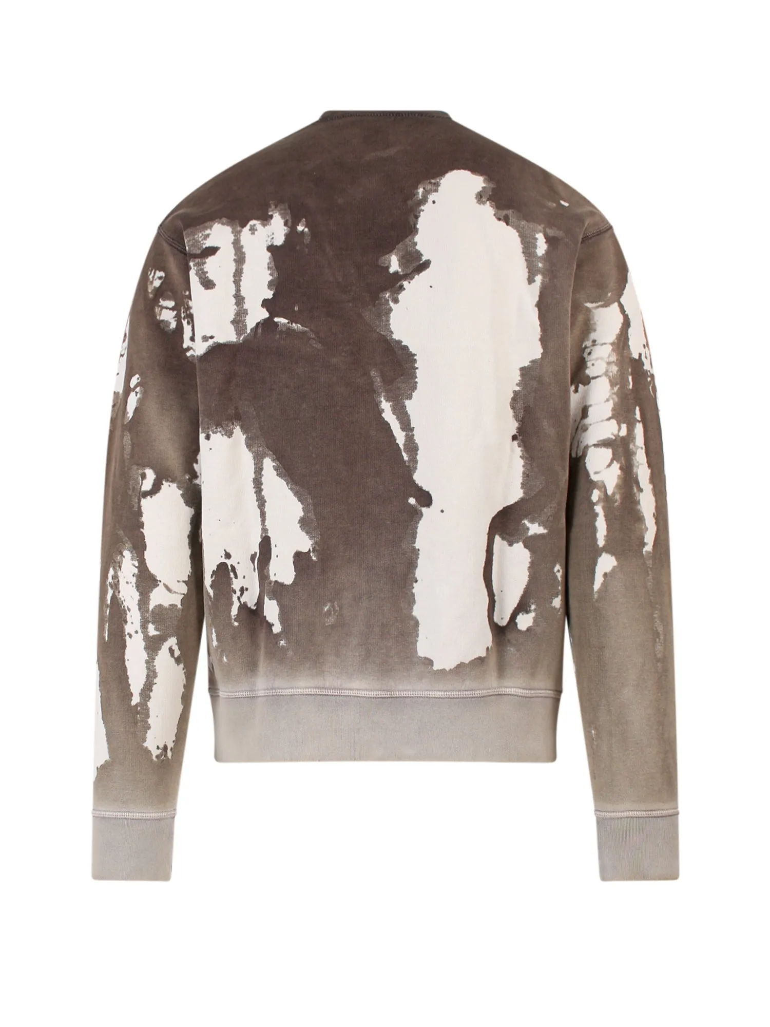 Dsquared2 Logo Printed Tie-Dyed Sweatershirt