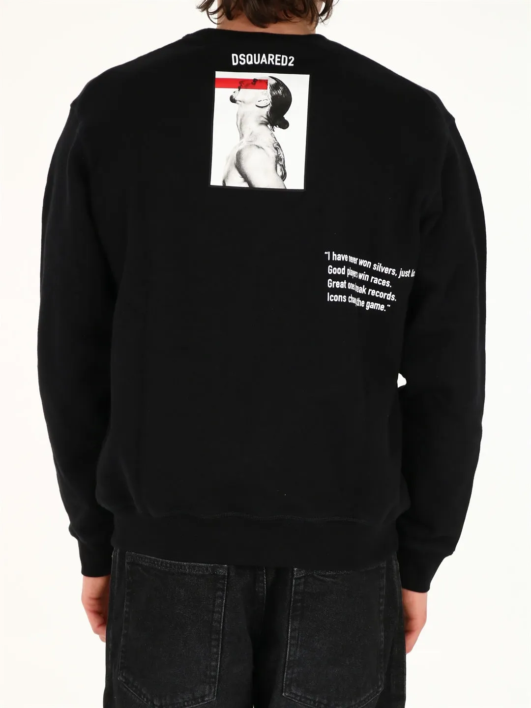 Dsquared2 X Ibrahimovi Icon Crewneck Sweatshirt