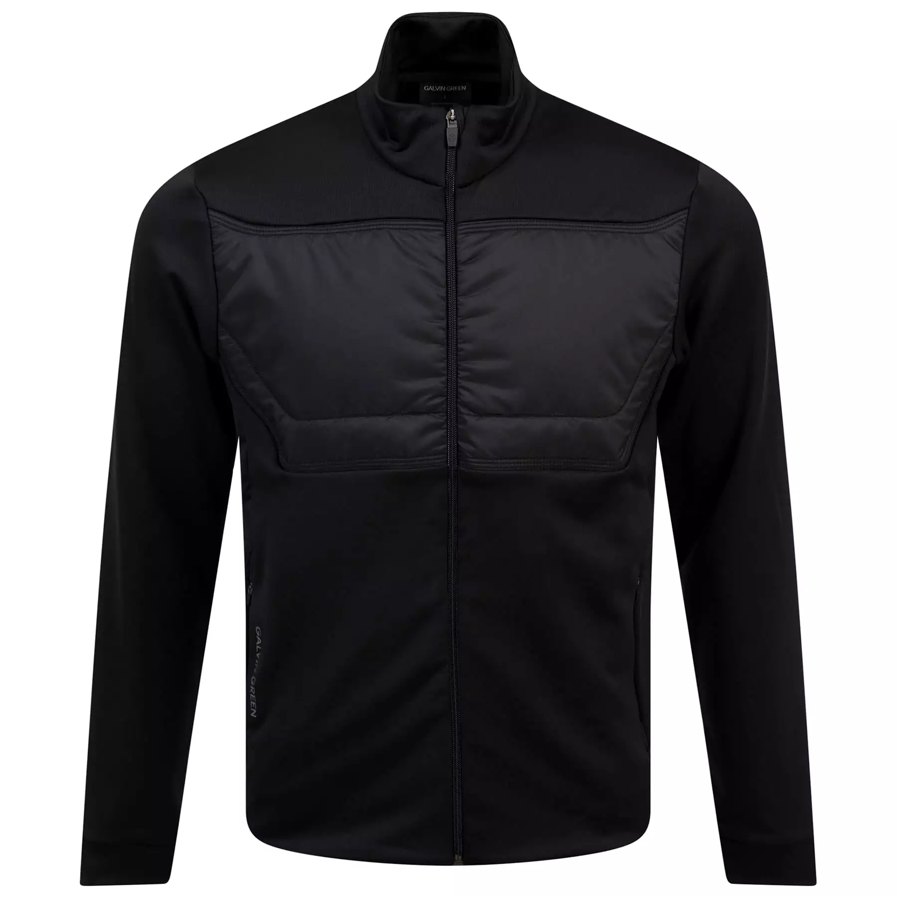 Dylan Insula Full Zip Hybrid Jacket Black - SS24