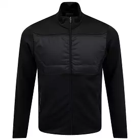 Dylan Insula Full Zip Hybrid Jacket Black - SS24