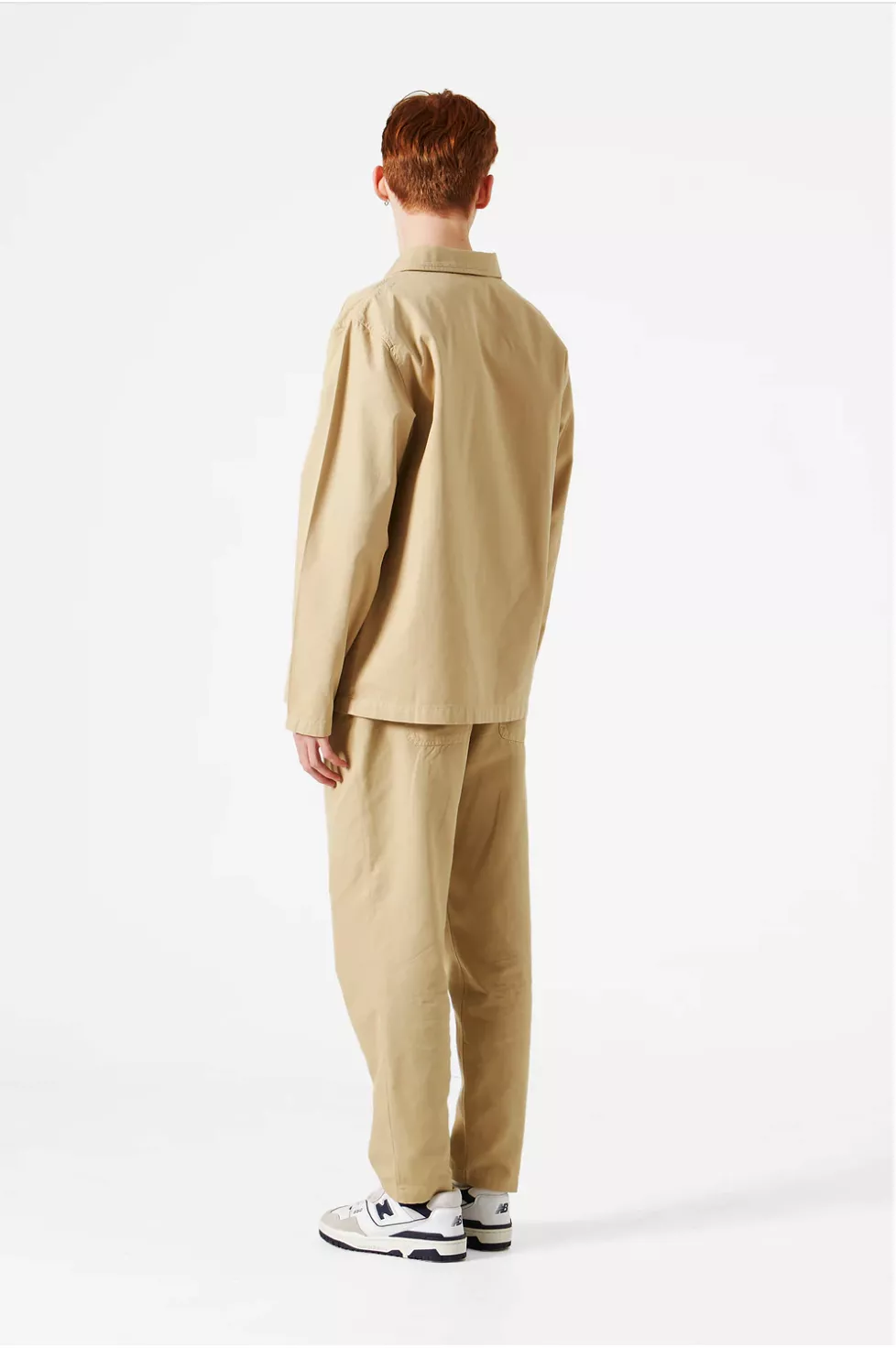 Edmmond Studios Dune Jacket - Plain Light Beige