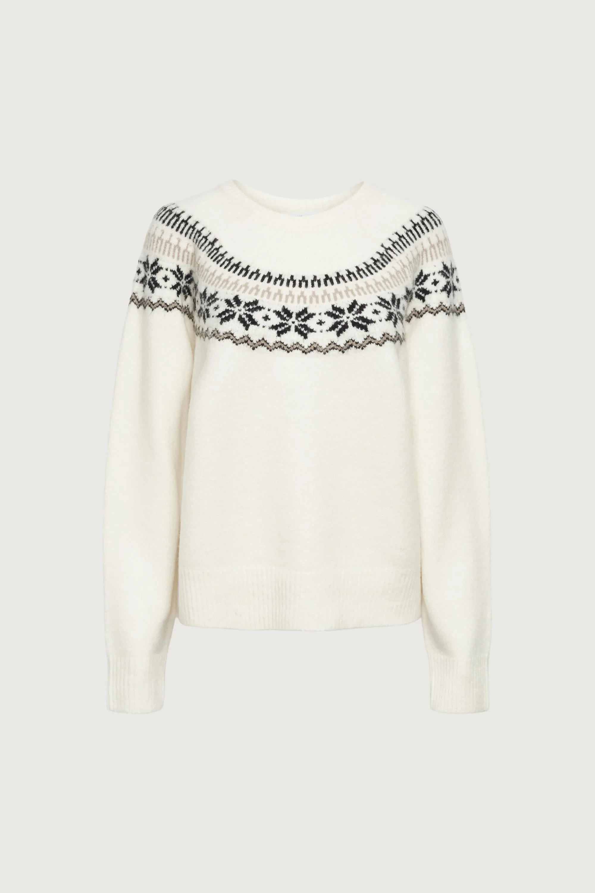 FAIR ISLE CREWNECK SWEATER