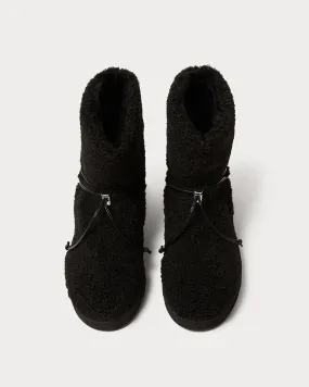 Faux Fur Boot | Black