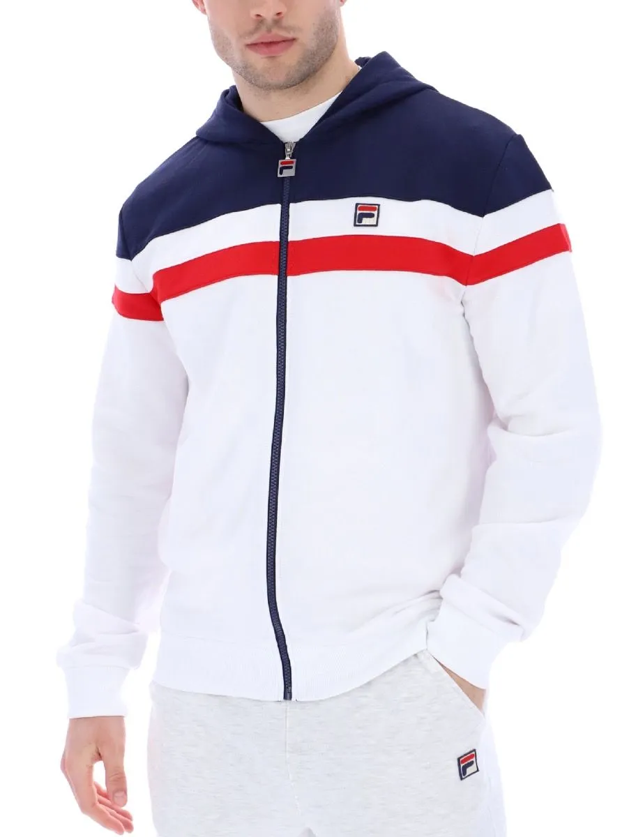 Fila Arlo Hooded Jacket White/Navy