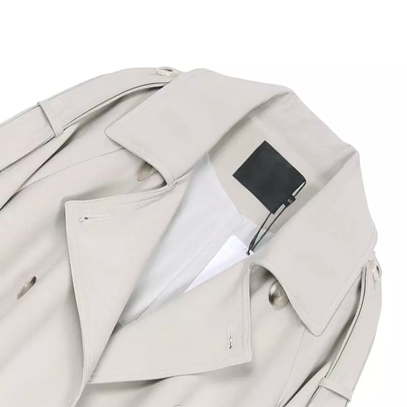 Flared Sleeves Trench Coat For Women