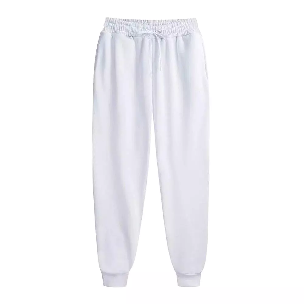 Fleece Drawstring Oversize Sweatpants Men